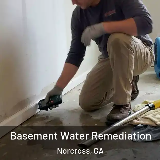  Basement Water Remediation Norcross, GA