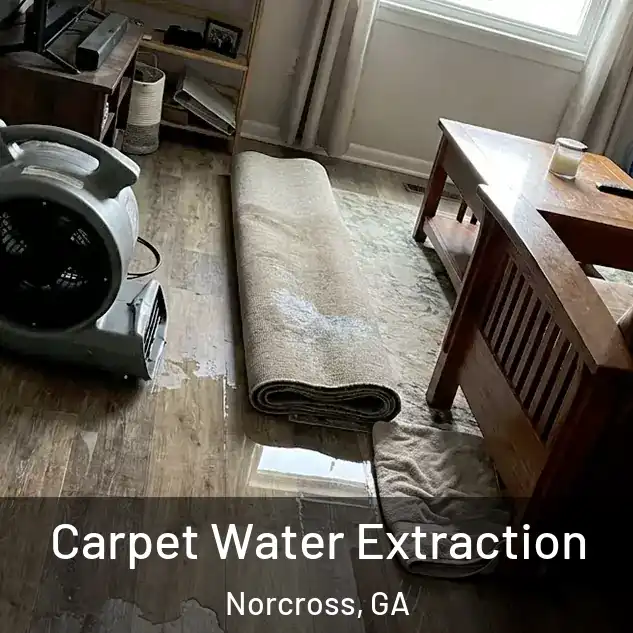  Carpet Water Extraction Norcross, GA