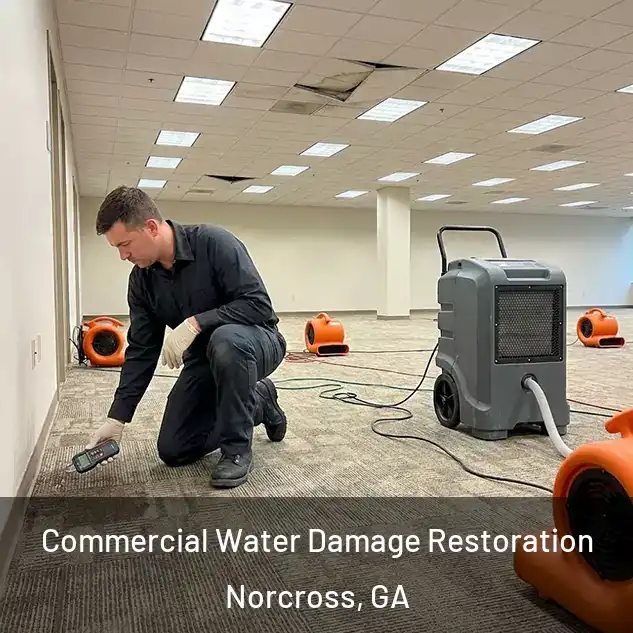  Commercial Water Damage Restoration Norcross, GA