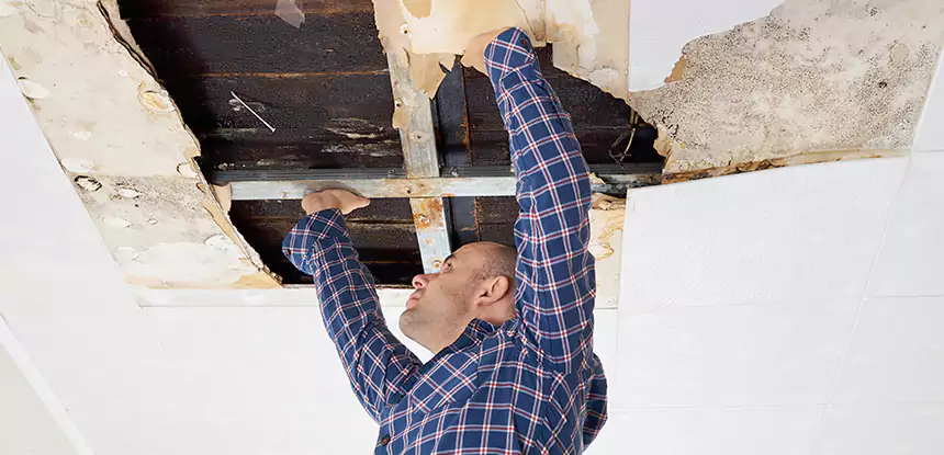Attic Wood Rot Repair in Norcross