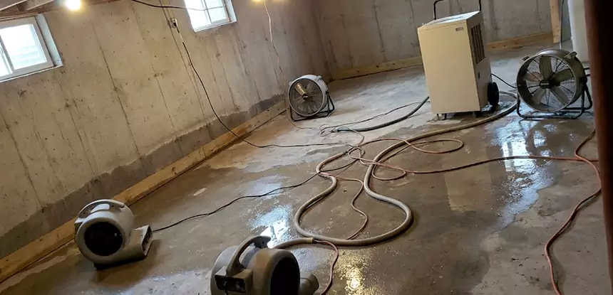 Large-Scale Water Damage Cleanup in Norcross