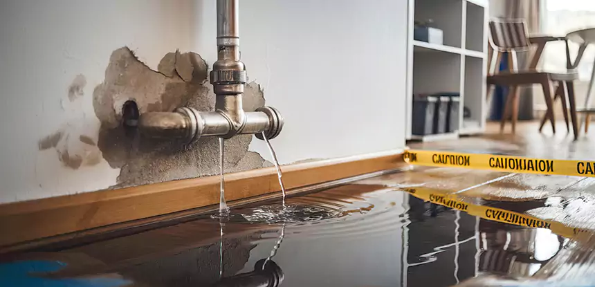 Burst Pipe Cleanup in Norcross