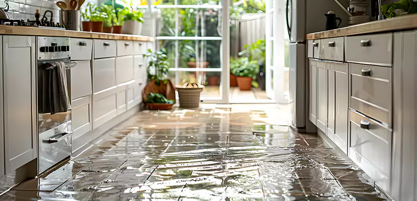Kitchen Water Mitigation Services in Norcross