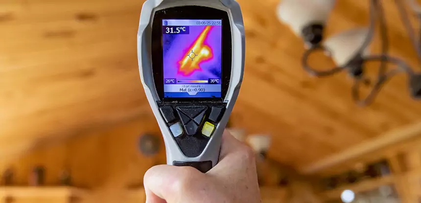 Infrared Camera Roof Leak Detection in Norcross
