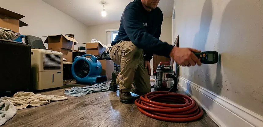 Moisture Damage Evaluation in Norcross