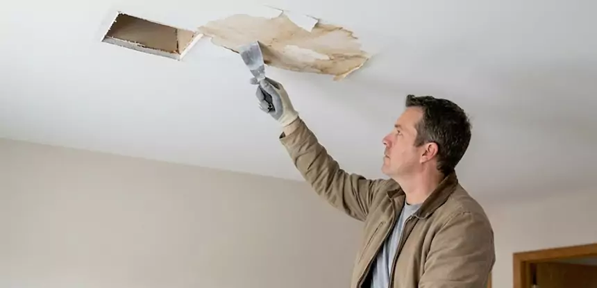 Dry Ceiling After Water Leak in Norcross