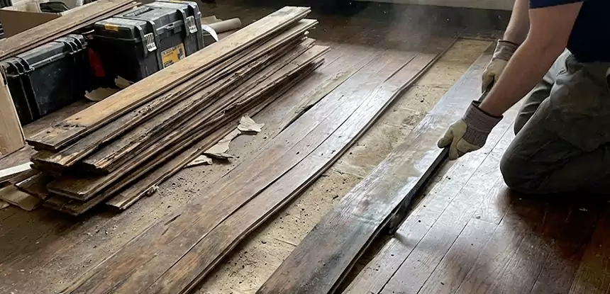 Wood Veneer Water Damage Repair Norcross