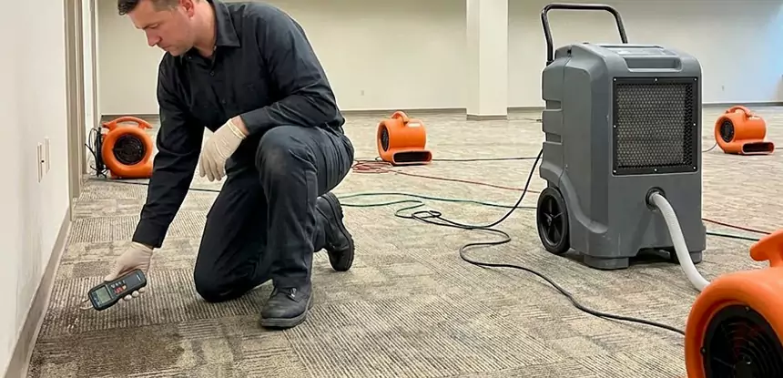 Drying Carpet Padding After Flood in Norcross