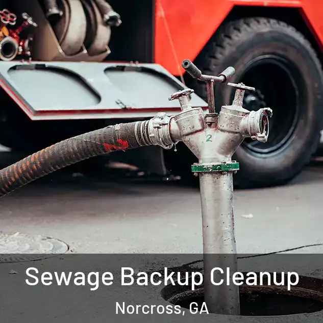  Sewage Backup Cleanup Norcross, GA