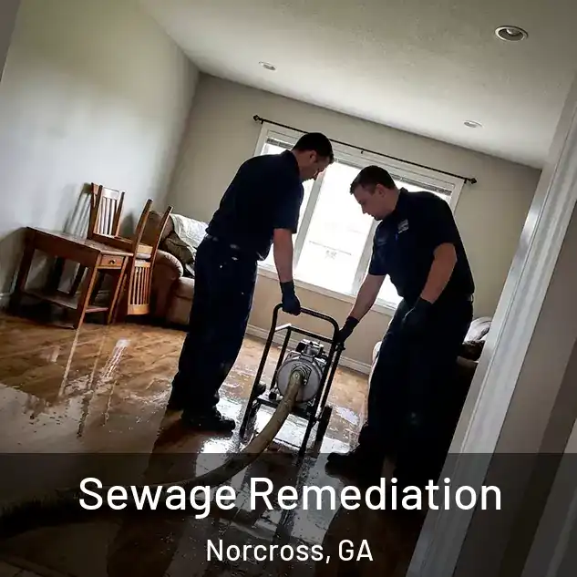  Sewage Remediation Norcross, GA