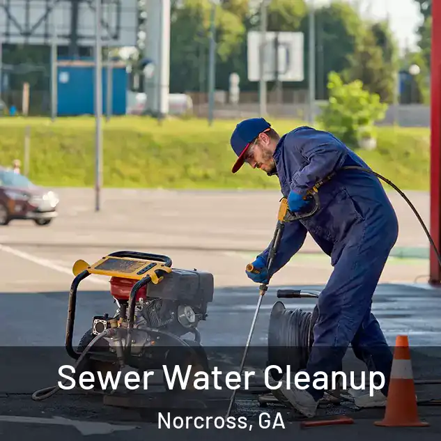  Sewer Water Cleanup Norcross, GA