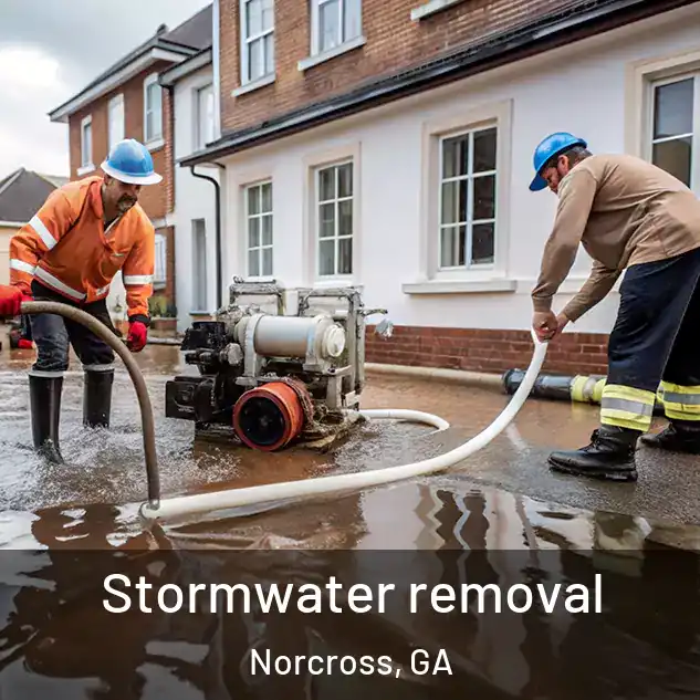  Stormwater removal Norcross, GA